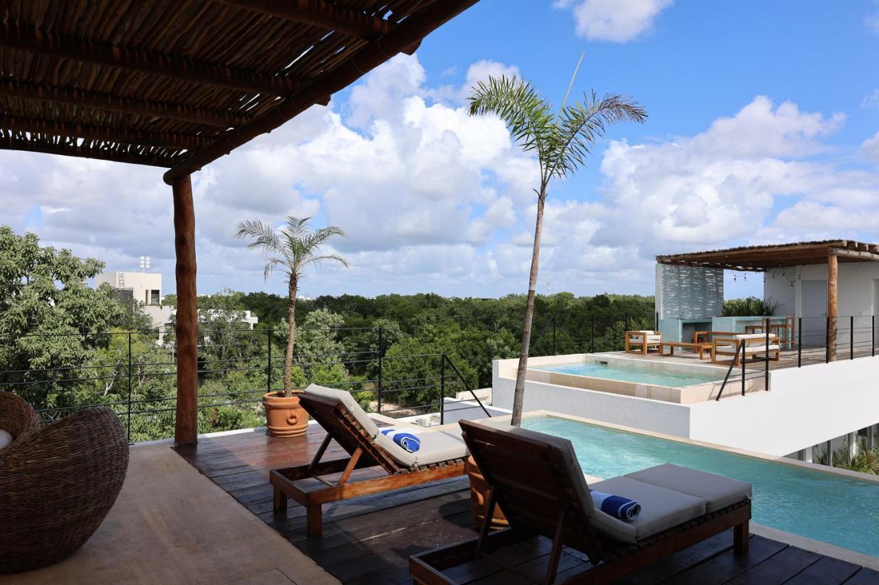 Rosa Azul Tulum Aparthotel Ngoại thất bức ảnh